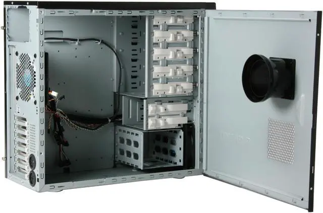 Alt view image 7 of 10 - GIGABYTE Triton 180 Black 0.7mm SECC Steel ATX Mid Tower Computer Case