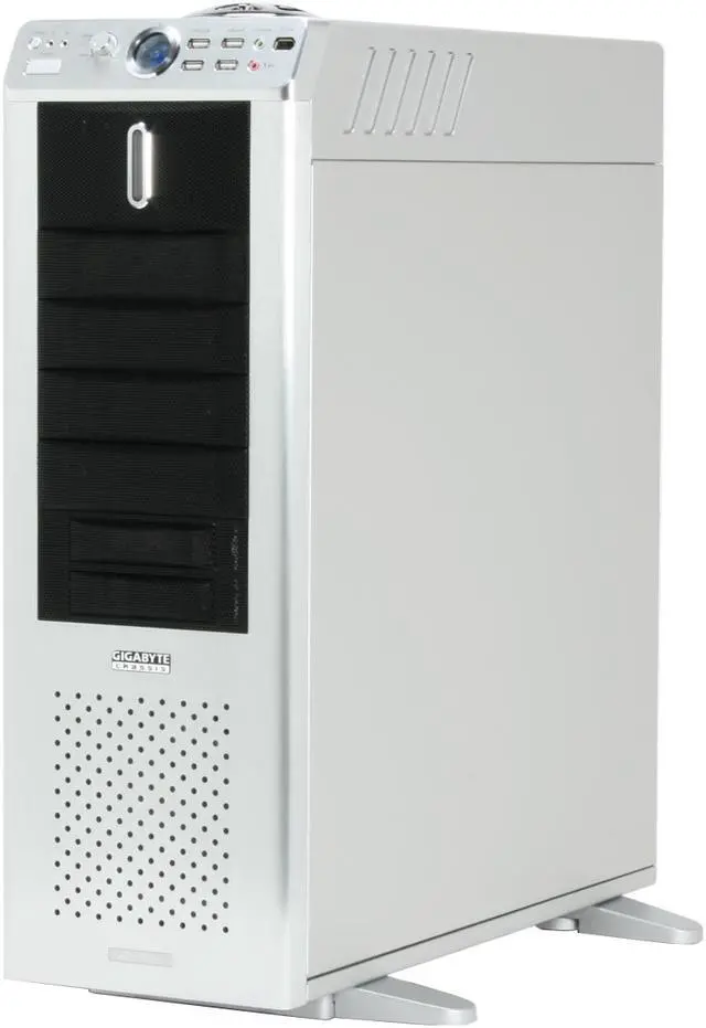 Alt view image 2 of 19 - GIGABYTE 3D Mercury GZ-FW1CA-AJS Silver Aluminum ATX Full Tower Computer Case