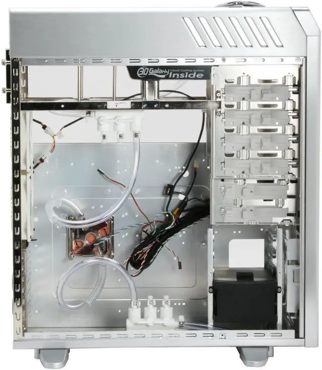 Alt view image 9 of 19 - GIGABYTE 3D Mercury GZ-FW1CA-AJS Silver Aluminum ATX Full Tower Computer Case