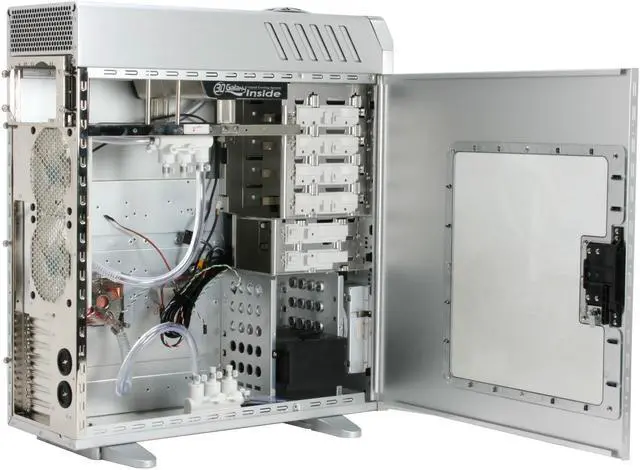 Alt view image 13 of 19 - GIGABYTE 3D Mercury GZ-FW1CA-AJS Silver Aluminum ATX Full Tower Computer Case
