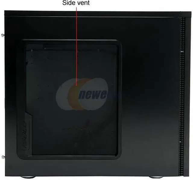 Alt view image 4 of 11 - GIGABYTE iSOLO GZ-AA1CB-SNB Black Aluminum Front Panel/ 0.7mm SECC Housing ATX Mid Tower Computer Case