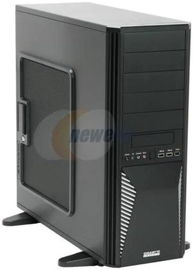 Alt view image 2 of 14 - GIGABYTE GZ-FA2CA-AJB Black Aluminum ATX Full Tower Computer Case