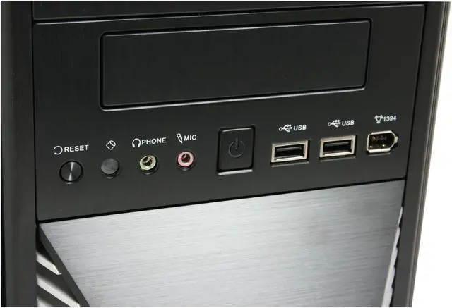 Alt view image 5 of 14 - GIGABYTE GZ-FA2CA-AJB Black Aluminum ATX Full Tower Computer Case