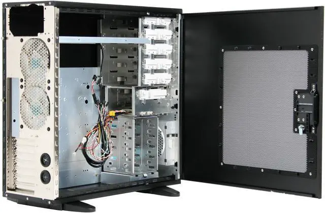 Alt view image 9 of 14 - GIGABYTE GZ-FA2CA-AJB Black Aluminum ATX Full Tower Computer Case