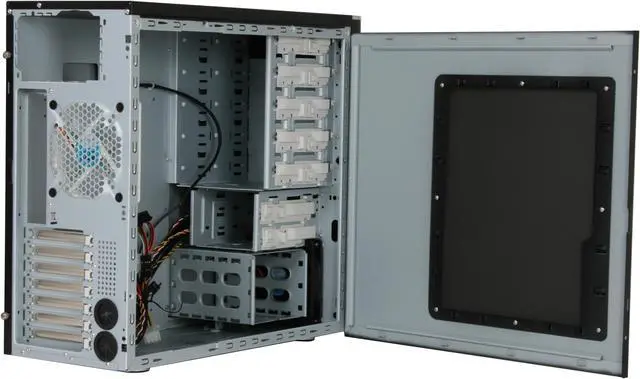 Alt view image 6 of 12 - GIGABYTE Poseidon 310 GZ-AA3CB-SJB Black Aluminum/ 0.7mm SECC ATX Mid Tower Computer Case