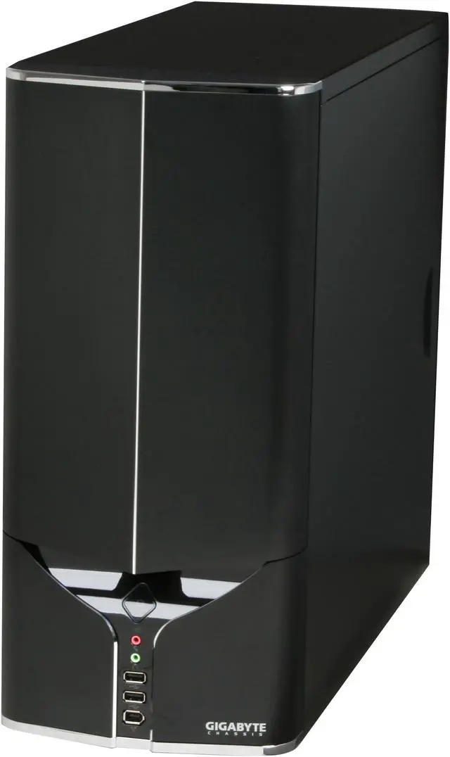 Alt view image 3 of 12 - GIGABYTE Poseidon 310 GZ-AA3CB-SJB Black Aluminum/ 0.7mm SECC ATX Mid Tower Computer Case
