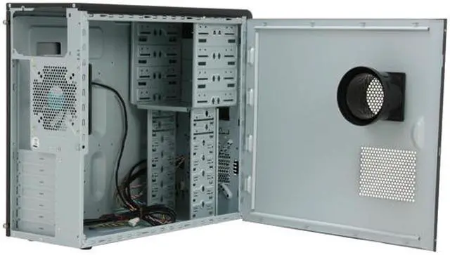 Alt view image 5 of 11 - GIGABYTE GZ-X3BPD-500 Black 0.6mm SECC Steel ATX Mid Tower Computer Case