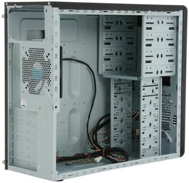 Alt view image 6 of 11 - GIGABYTE GZ-X3BPD-500 Black 0.6mm SECC Steel ATX Mid Tower Computer Case
