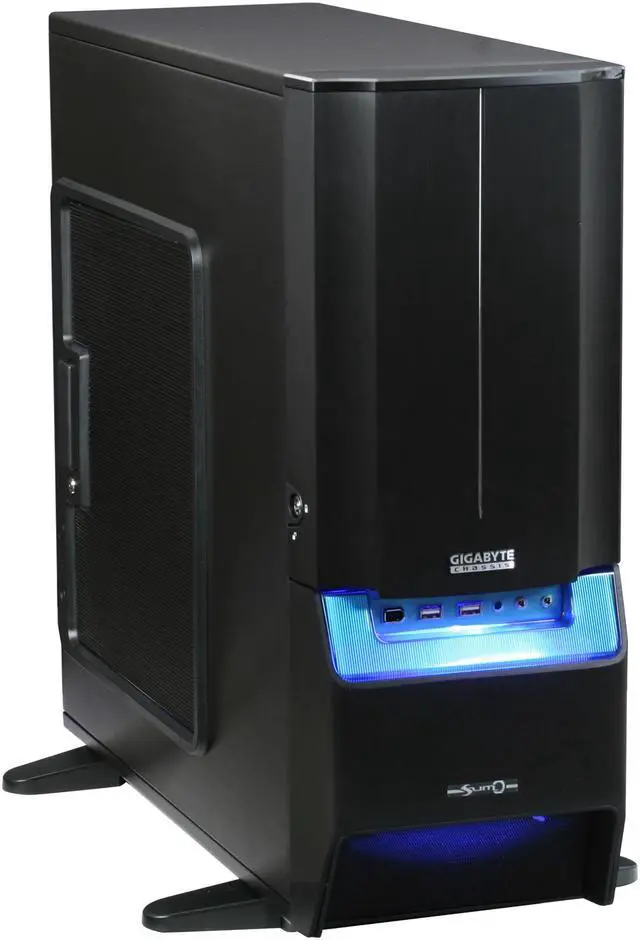 Main image of GIGABYTE SUMO 5115 GZ-FA1CAR-AJB Black Aluminum ATX Full GAMING Tower Computer Case