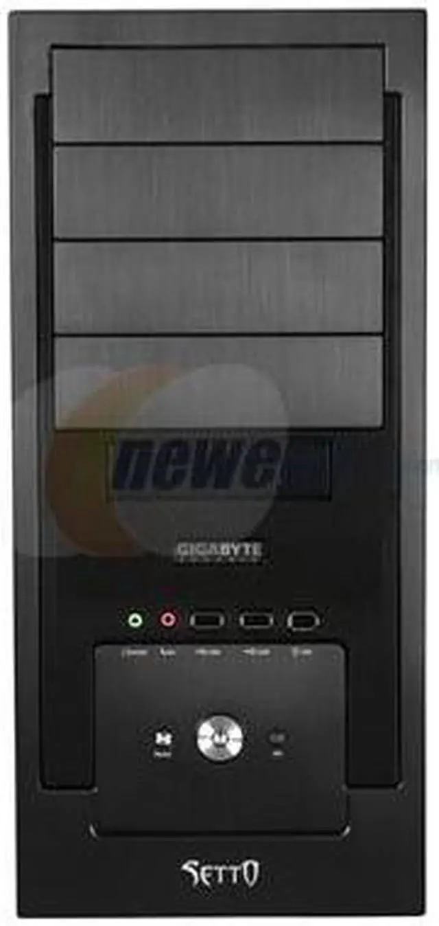 Alt view image 2 of 11 - GIGABYTE Setto 1000 GZ-AX1CBS-SNB Black Aluminum / Steel ATX Mid Tower Computer Case