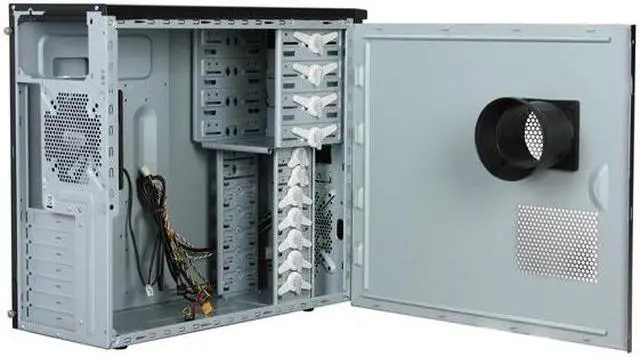 Alt view image 5 of 11 - GIGABYTE GZ-X7 Black ABS / 0.6 mm SECC ATX Mid Tower Computer Case