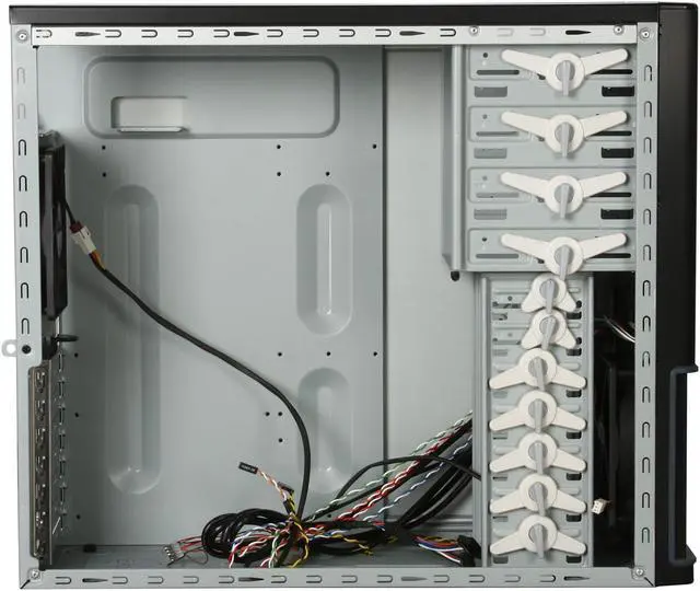 Alt view image 6 of 9 - GIGABYTE Setto 1020 GZ-AX2CBS- SNB Silver / Black Aluminum + ABS/SECC ATX Mid Tower Computer Case