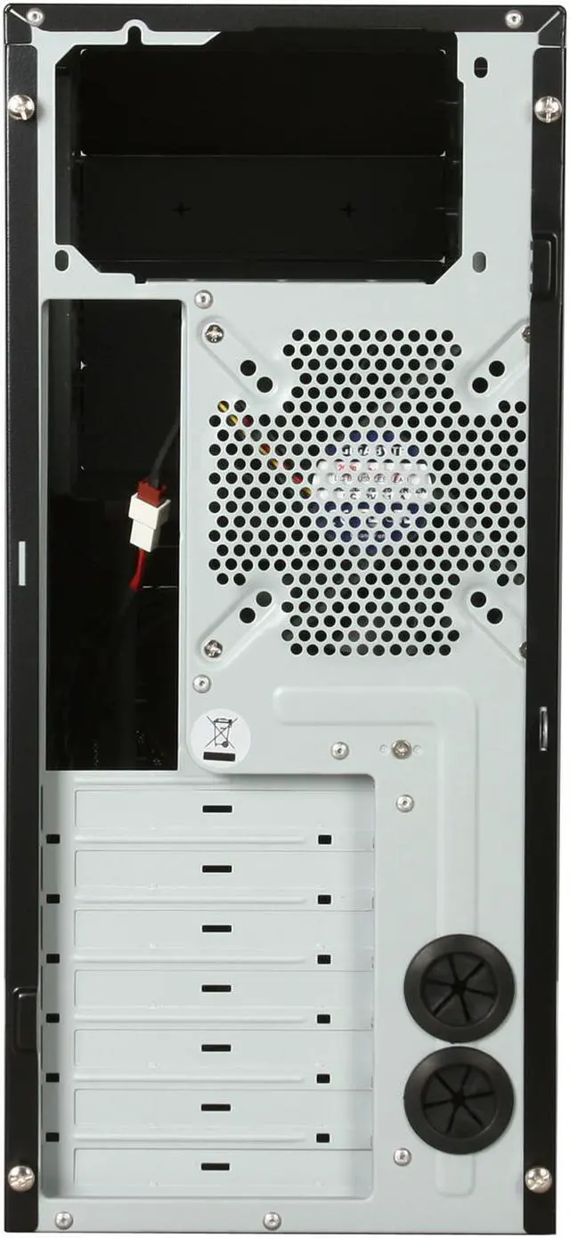 Alt view image 8 of 9 - GIGABYTE Setto 1020 GZ-AX2CBS- SNB Silver / Black Aluminum + ABS/SECC ATX Mid Tower Computer Case