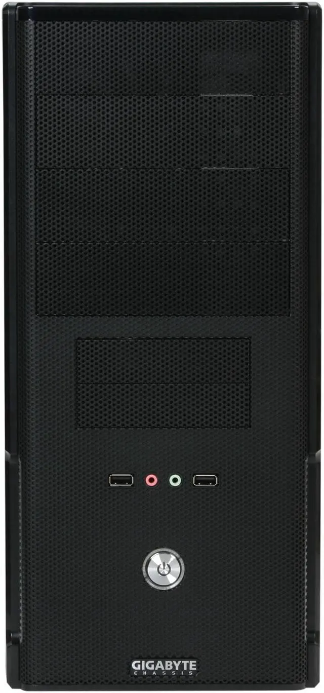 Alt view image 2 of 9 - GIGABYTE Luxo M1000 Black 0.5mm SECC / ABS / Steel Mash ATX Mid Tower Computer Case