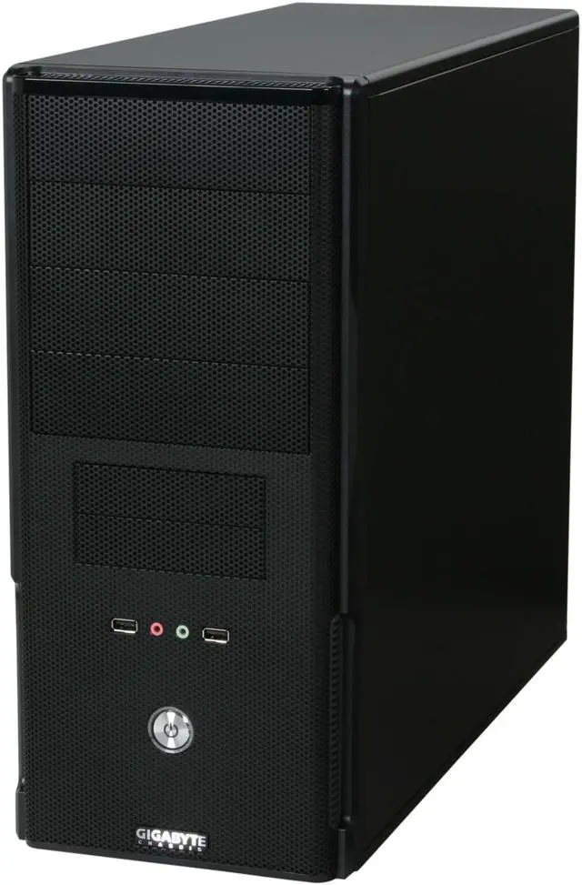 Alt view image 3 of 9 - GIGABYTE Luxo M1000 Black 0.5mm SECC / ABS / Steel Mash ATX Mid Tower Computer Case