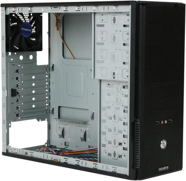 Alt view image 7 of 9 - GIGABYTE Luxo M1000 Black 0.5mm SECC / ABS / Steel Mash ATX Mid Tower Computer Case