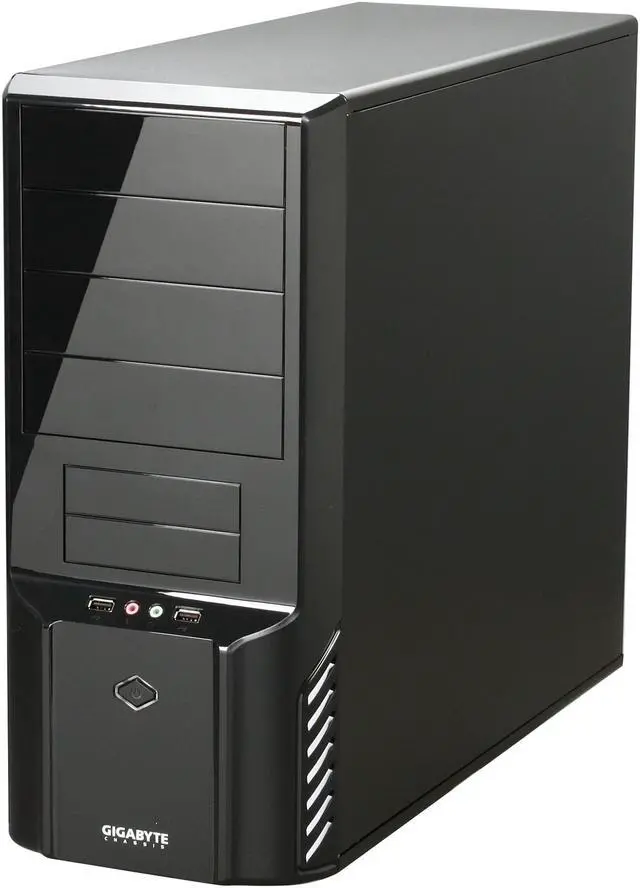 Alt view image 3 of 9 - GIGABYTE Luxo X142 Black SECC / ABS ATX Mid Tower Computer Case