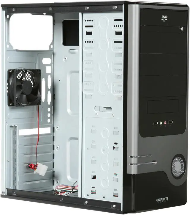 Alt view image 7 of 9 - GIGABYTE gz-ph1a3 Black SGCC ATX Mid Tower Computer Case