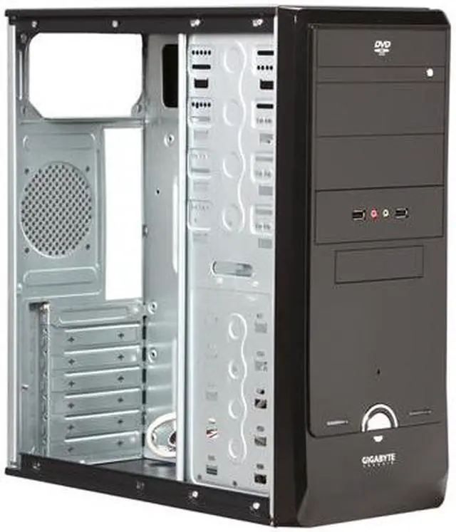 Alt view image 7 of 8 - GIGABYTE GZ-KF03B Black SGCC ATX Mid Tower Computer Case