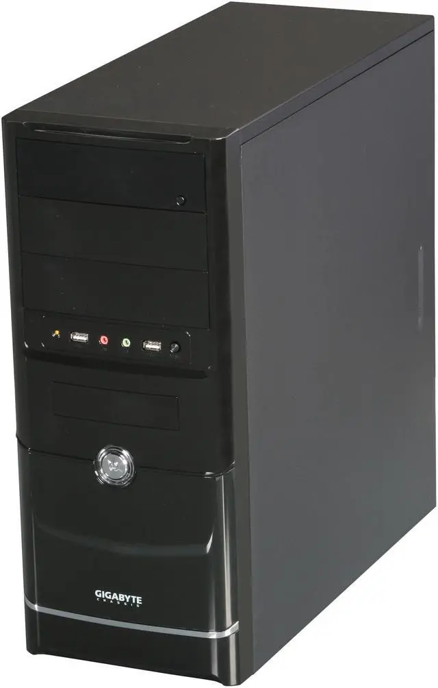Alt view image 3 of 9 - GIGABYTE GZ-F3HEB Black SECC Steel / ABS ATX Mid Tower Computer Case