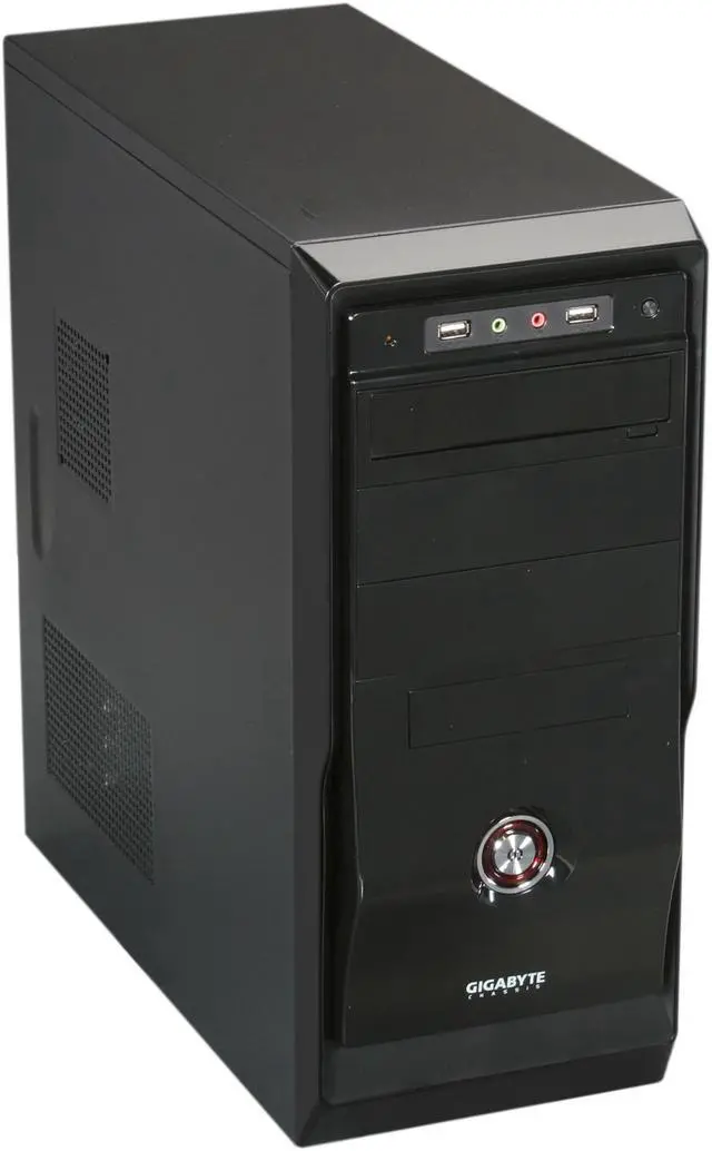 Main image of GIGABYTE GZ-F5HEB Black SECC Steel / ABS ATX Mid Tower Computer Case