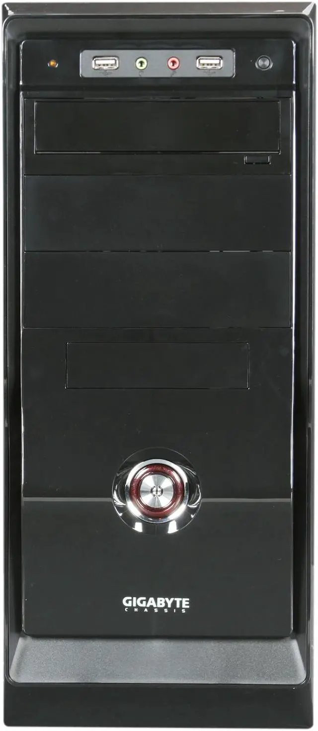 Alt view image 2 of 9 - GIGABYTE GZ-F5HEB Black SECC Steel / ABS ATX Mid Tower Computer Case