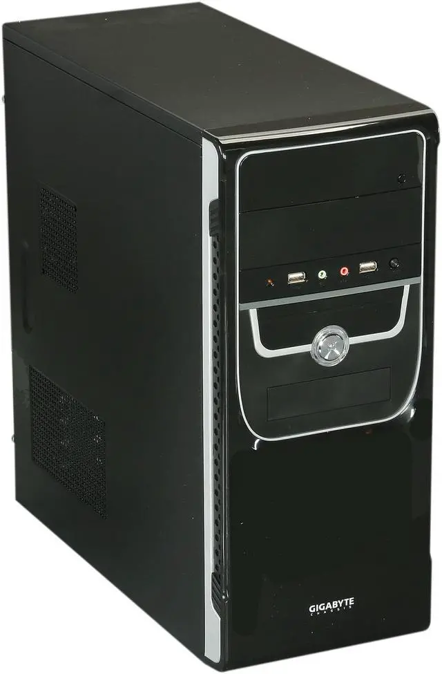 Main image of GIGABYTE GZ-F4HEB Black 0.5mm Steel ATX Mid Tower Computer Case