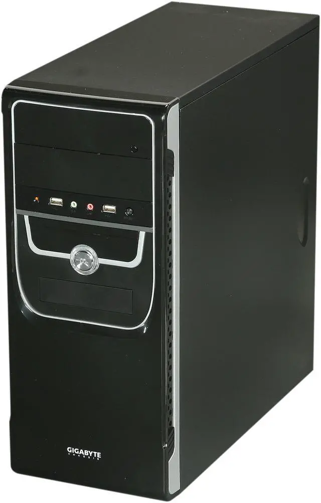 Alt view image 3 of 9 - GIGABYTE GZ-F4HEB Black 0.5mm Steel ATX Mid Tower Computer Case