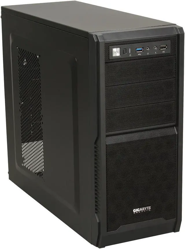 Main image of GIGABYTE GZ-ZIF138R Black ABS+MESH / 0.5mm SGCC ATX Mid Tower Computer Case