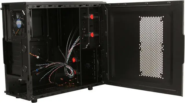 Alt view image 5 of 9 - GIGABYTE GZ-ZIF138R Black ABS+MESH / 0.5mm SGCC ATX Mid Tower Computer Case