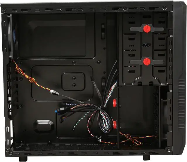 Alt view image 6 of 9 - GIGABYTE GZ-ZIF138R Black ABS+MESH / 0.5mm SGCC ATX Mid Tower Computer Case