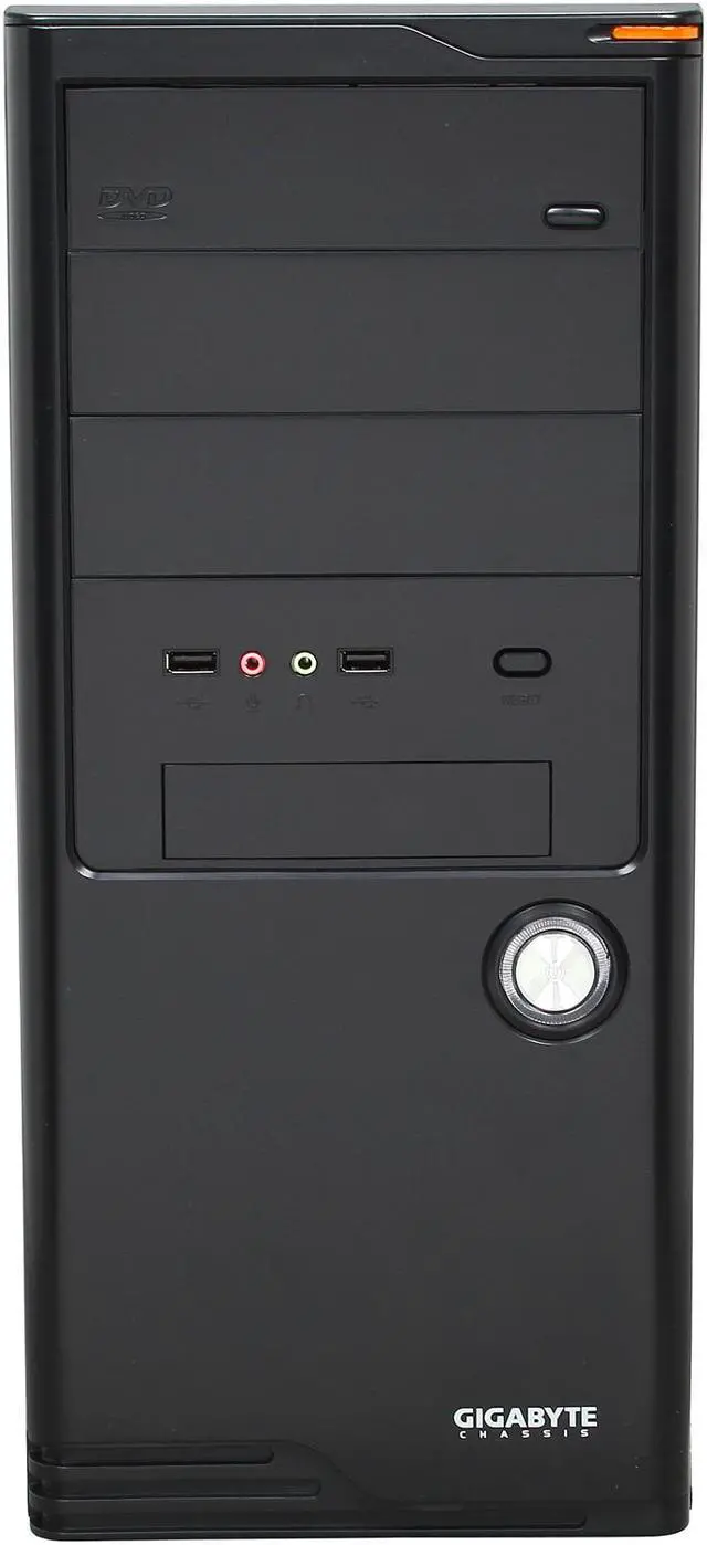 Alt view image 2 of 9 - GIGABYTE GZ-ZA1 Black ABS / 0.6mm SGCC ATX Mid Tower Computer Case