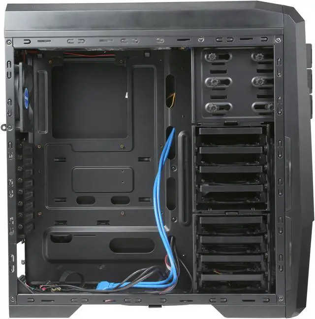 Alt view image 6 of 10 - GIGABYTE SUMO OMEGA GZ-ZSUCWP Black ABS + Steel ATX Mid Tower Mid Tower