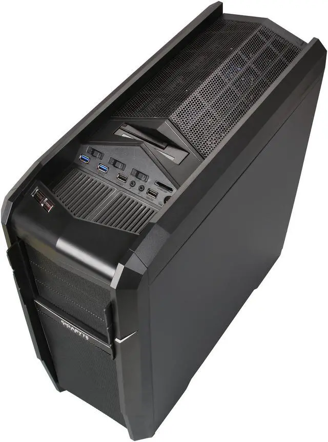 Alt view image 8 of 10 - GIGABYTE SUMO OMEGA GZ-ZSUCWP Black ABS + Steel ATX Mid Tower Mid Tower