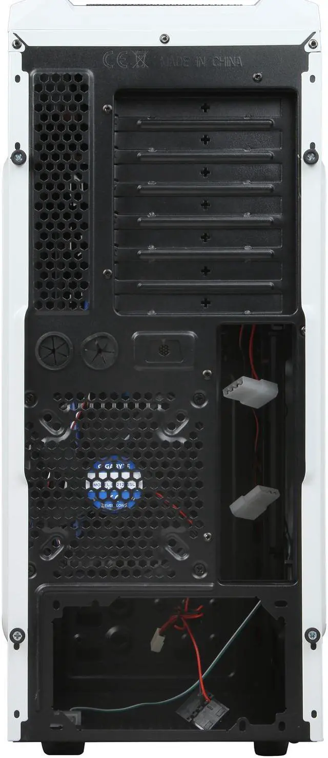 Alt view image 9 of 10 - GIGABYTE Luxo M30  White GZ-ZLM3CO White ABS / Mesh ATX Mid Tower Computer Case
