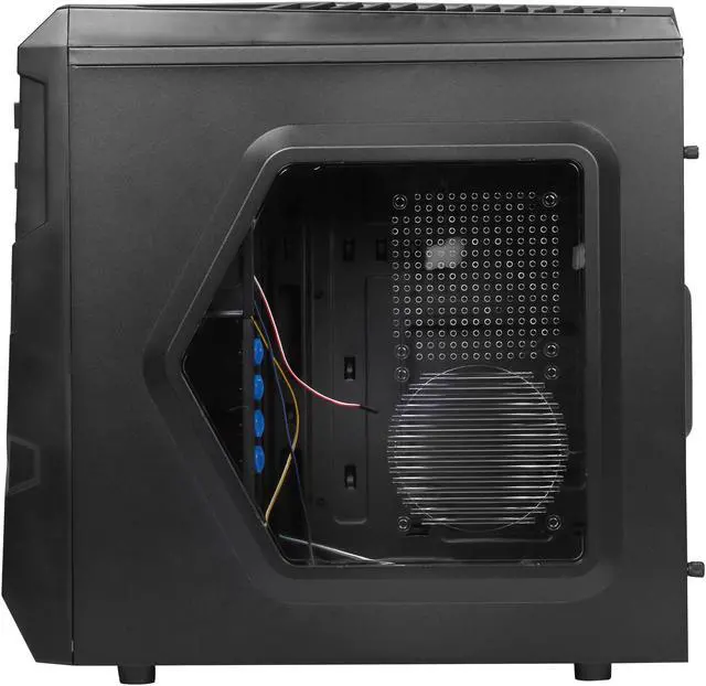 Alt view image 4 of 10 - GIGABYTE Luxo M30  Black GZ-ZLM3BO Black ABS / Mesh ATX Mid Tower Computer Case