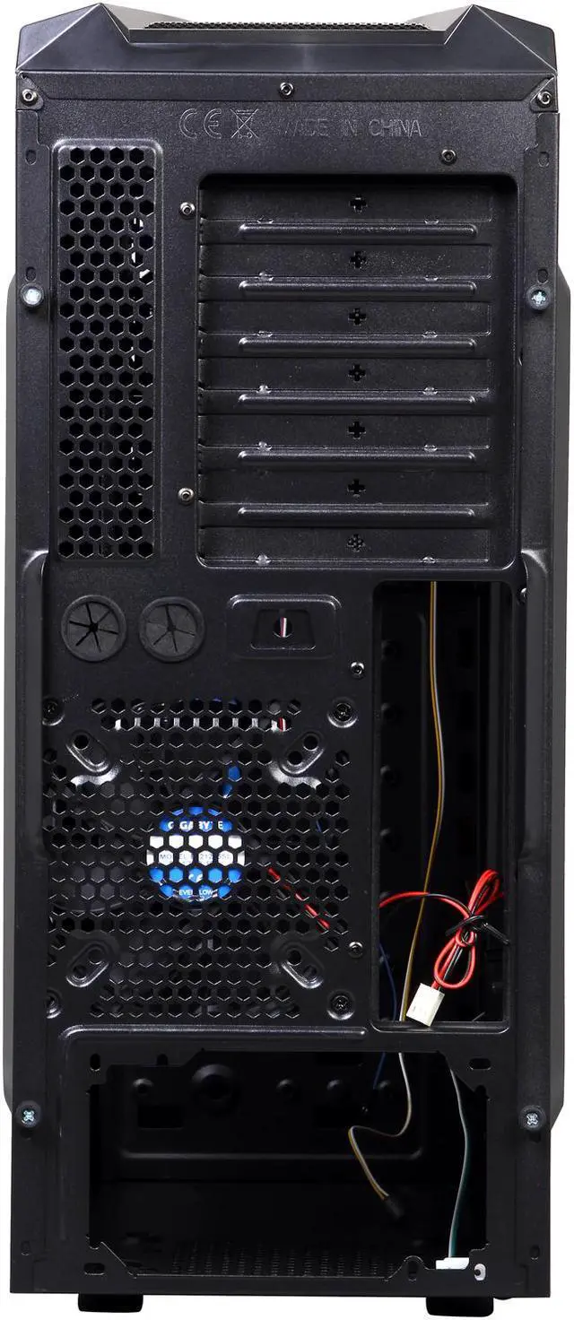 Alt view image 9 of 10 - GIGABYTE Luxo M30  Black GZ-ZLM3BO Black ABS / Mesh ATX Mid Tower Computer Case