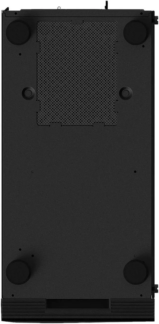 Alt view image 6 of 12 - GIGABYTE C200 GLASS - Black Mid Tower PC Gaming Case, Tempered Glass, PSU Shroud (GB-C200G)