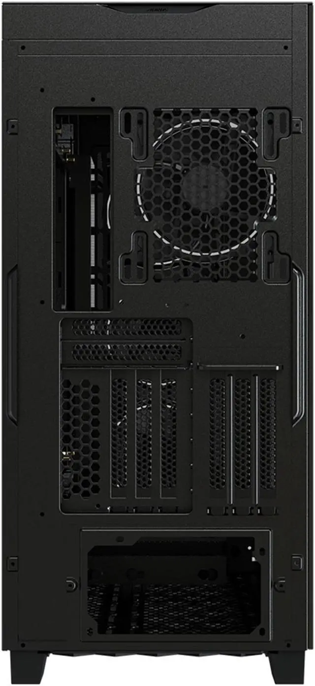 Alt view image 5 of 13 - GIGABYTE AORUS C500 GLASS - Black Mid Tower PC Gaming Case, Tempered Glass, USB Type-C, 4x ARBG Fans Included (GB-AC500G ST)