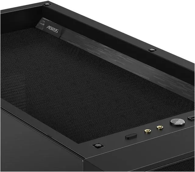 Alt view image 8 of 13 - GIGABYTE AORUS C500 GLASS - Black Mid Tower PC Gaming Case, Tempered Glass, USB Type-C, 4x ARBG Fans Included (GB-AC500G ST)