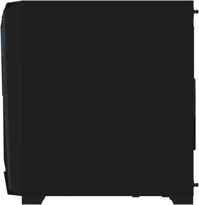 Alt view image 4 of 9 - GIGABYTE C301 GLASS - Black Mid Tower PC Gaming Case, Tempered Glass, USB Type-C, 4x ARBG Fans Included (GB-C301G)