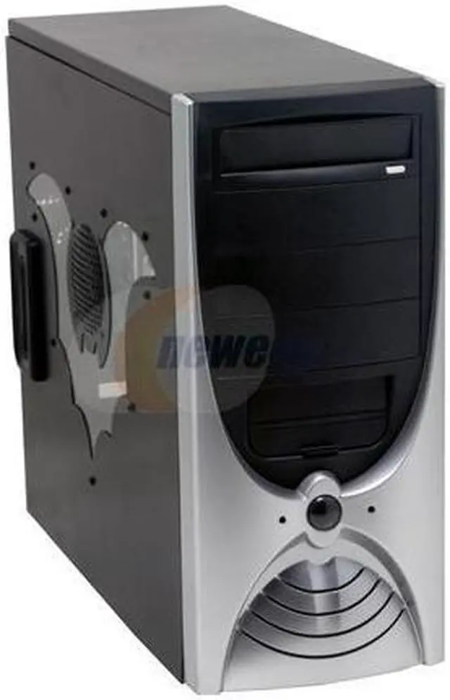 Main image of Winsis WG-04 Black SGCC/ ABS ATX Mid Tower Computer Case 400W Power Supply - OEM