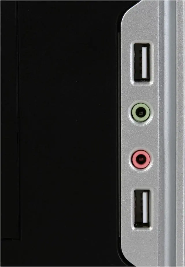 Alt view image 4 of 14 - Winsis Wi-01 Black SGCC / ABS Mini-ITX Tower Computer Case 200W Power Supply