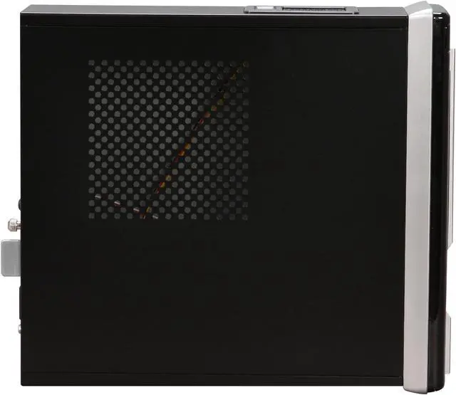 Alt view image 5 of 16 - Winsis Wi-02 Black SGCC / ABS Mini-ITX Tower Computer Case 200W Power Supply
