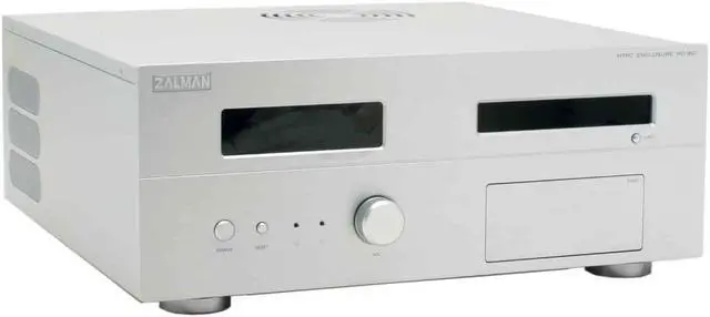 Main image of ZALMAN Silver Aluminum HD160 ATX Media Center / HTPC Case