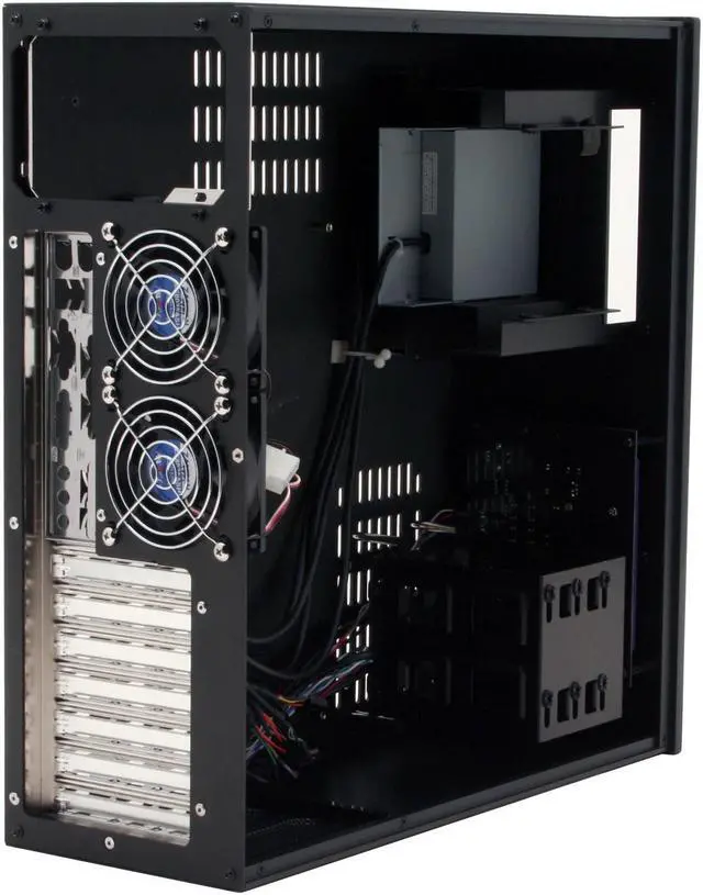 Alt view image 10 of 15 - ZALMAN Black Aluminum HD160B ATX Media Center / HTPC Case
