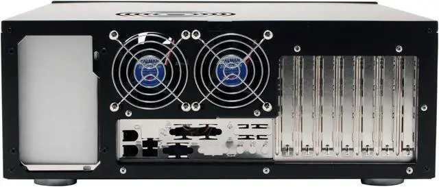 Alt view image 11 of 15 - ZALMAN Black Aluminum HD160B ATX Media Center / HTPC Case