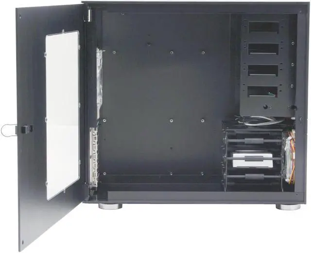 Alt view image 8 of 10 - ZALMAN FC - ZE1 Black Pure aluminum ATX Mid Tower Computer Case