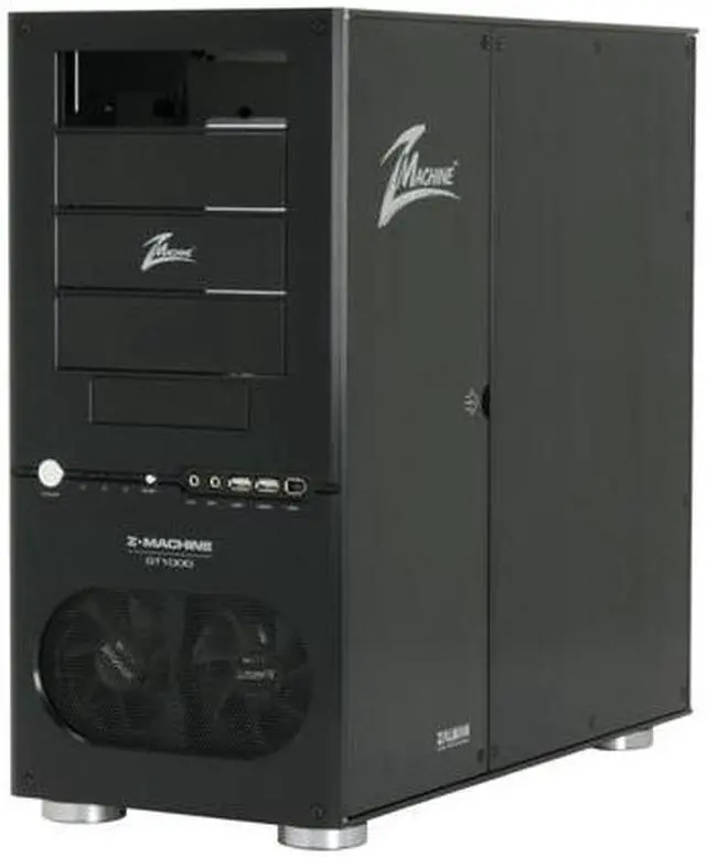 Alt view image 3 of 12 - ZALMAN Z-MACHINE GT1000-B Black Aluminum ATX Mid Tower High End Computer Case