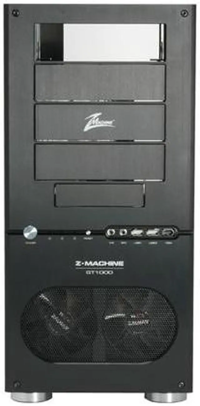 Alt view image 4 of 12 - ZALMAN Z-MACHINE GT1000-B Black Aluminum ATX Mid Tower High End Computer Case